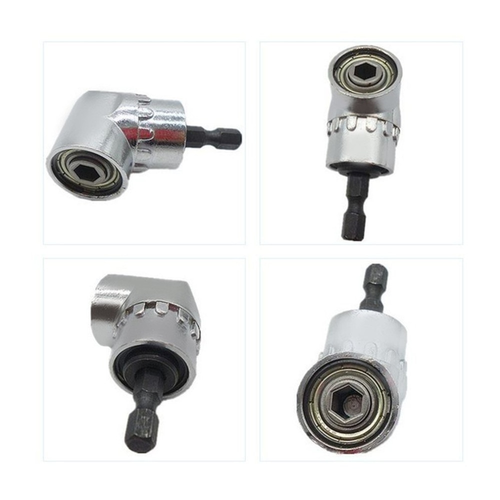 105 Graden Haakse Boor Schacht Quick Change Driver Boren Schroevendraaier Magnetische 1/4 Hex Socket Close Hoek Tool