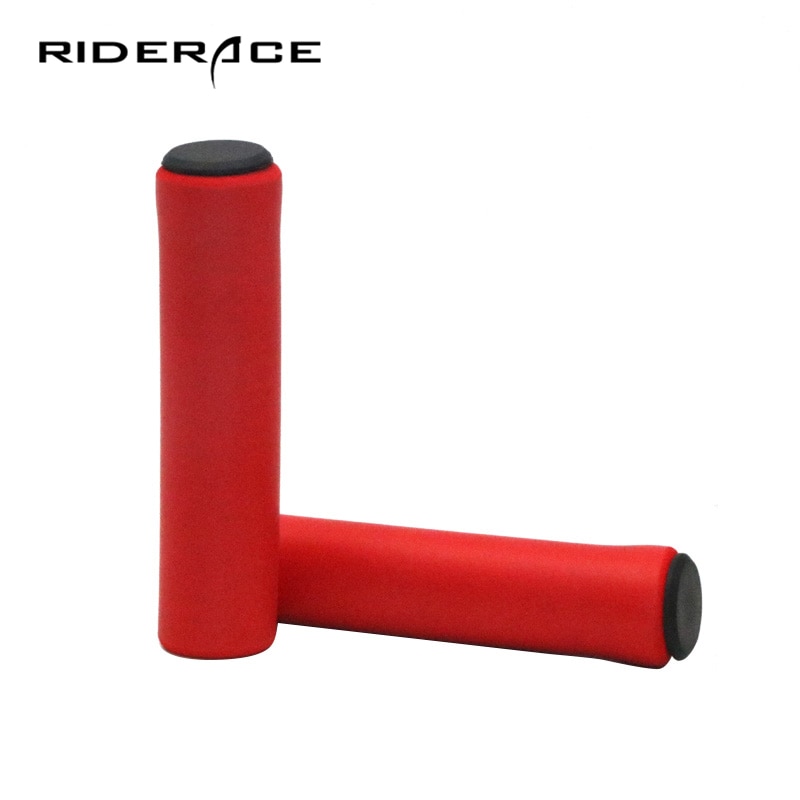 Empuñaduras de silicona para manillar de bicicleta de montaña, esponja suave, amortiguadora de deslizamiento, amortiguadores de Ciclismo de Carretera para patinete