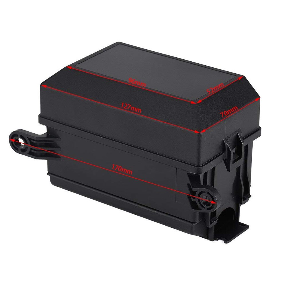 8-fach Sicherungskasten Für Auto & Boot – Kompatibel Mit ATO/ATC Sicherungen, 32 V DC, 100 A Max, Mit Transparenter Abdeckung