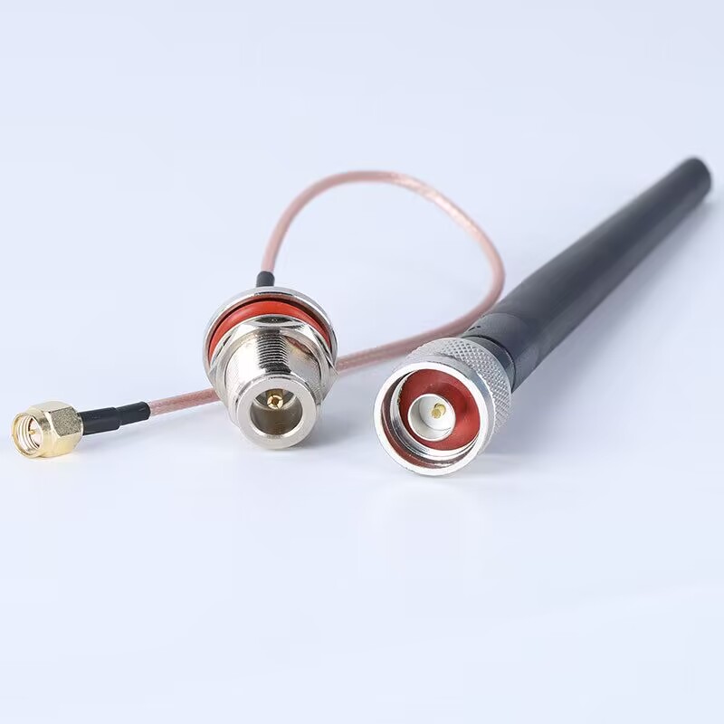 868 mhz lora externe gummistabantenne für datenübertragung, n-stecker 915 hohe verstärkung (5 dbi), signalverstärker