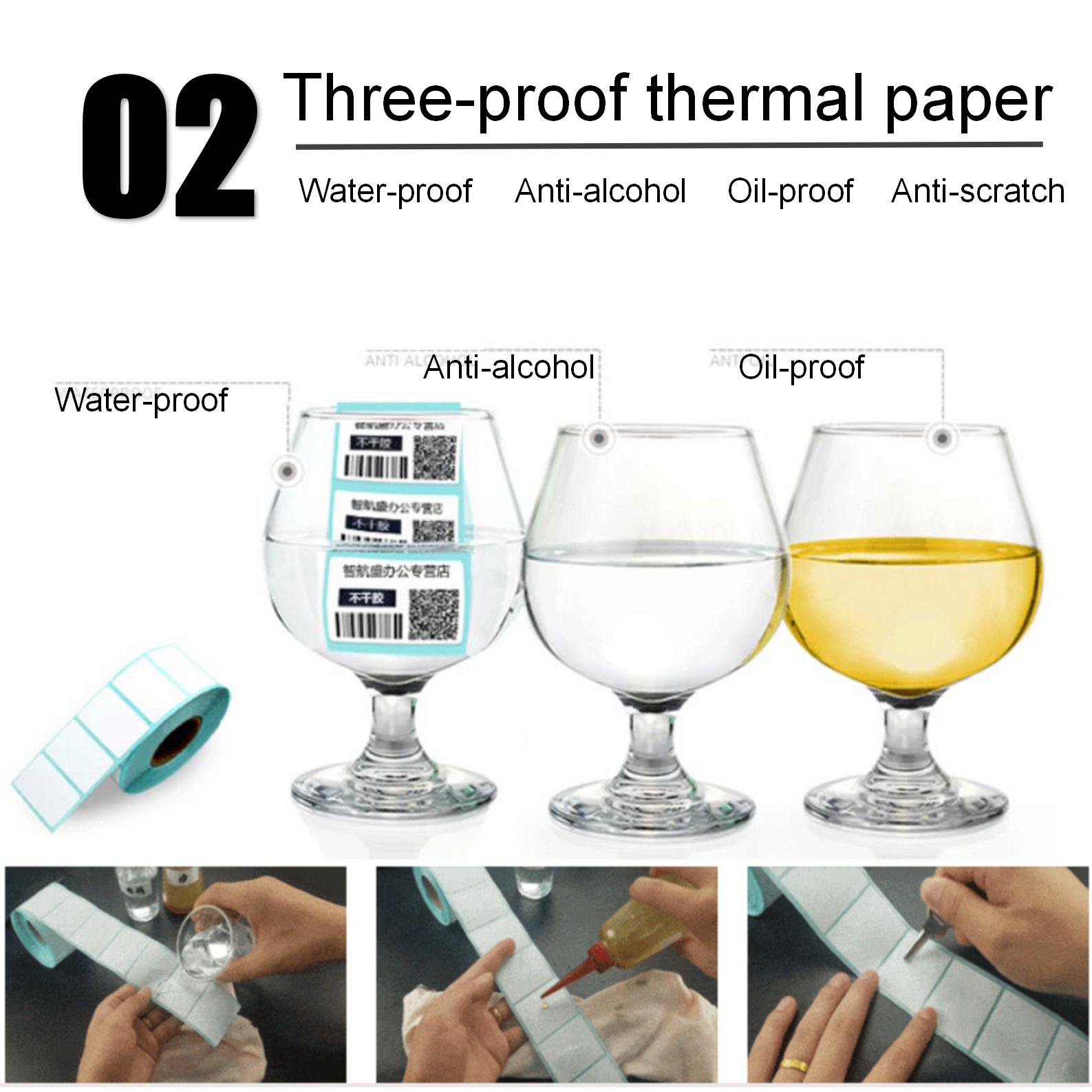 10 Maat Verzendlabel Stickers Barcode Stickers Blanco Papieren Etiket Voor Zebrapapier Zelfklevende Sticker Supermarkt Blanco Sticker