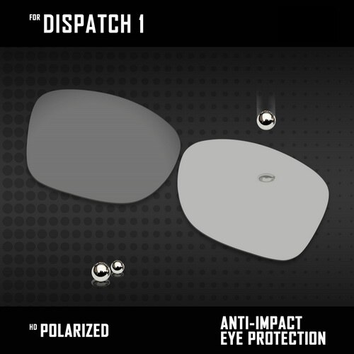 OOWLIT Lenti di Ricambio Per Oakley Spedizione 1 OO9090 Occhiali Da Sole Polarizzati-Multi Colori: Grey Photochromic