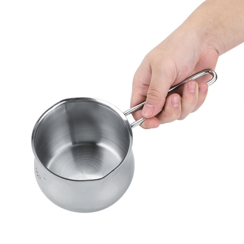 TOPINCN Rvs Melk Pot Boter Chocolade Melting Pot Kaas Bakken Pot