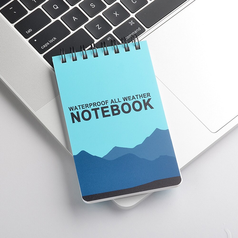 Pro Waterproof Spiral All Weather Notebook Paper Outdoor Rain Notepad 126x76mm Notebook For Office School Students Supplies