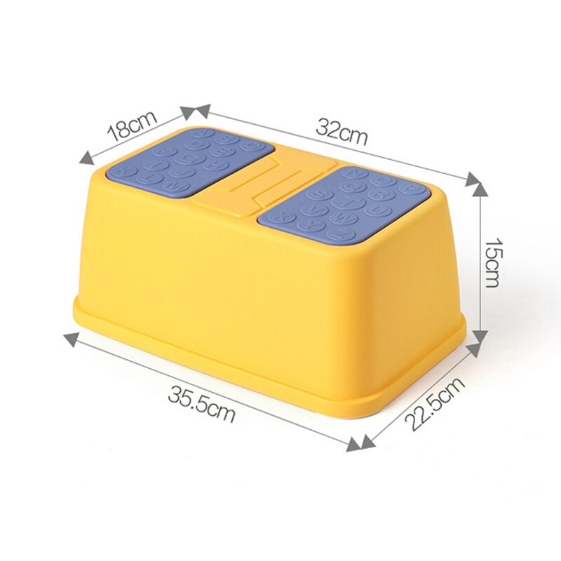 Multi-Function Step Stool Anti-Slip Thicken Footstool Single/Double Layers Stool for Kids Children Health99