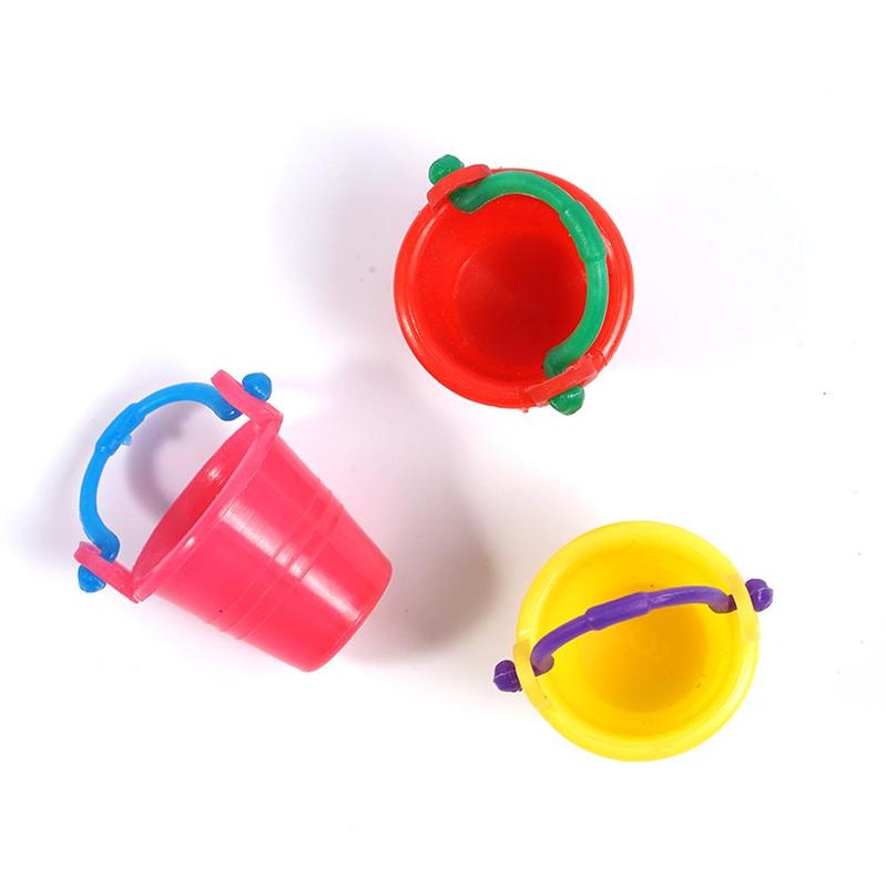Dongzhur 1:12 Doll House 5 Sets Of Bucket Mini Furniture Simulation Toy Toy Toy Doll Model Accessories Furniture Accessorie H1E5