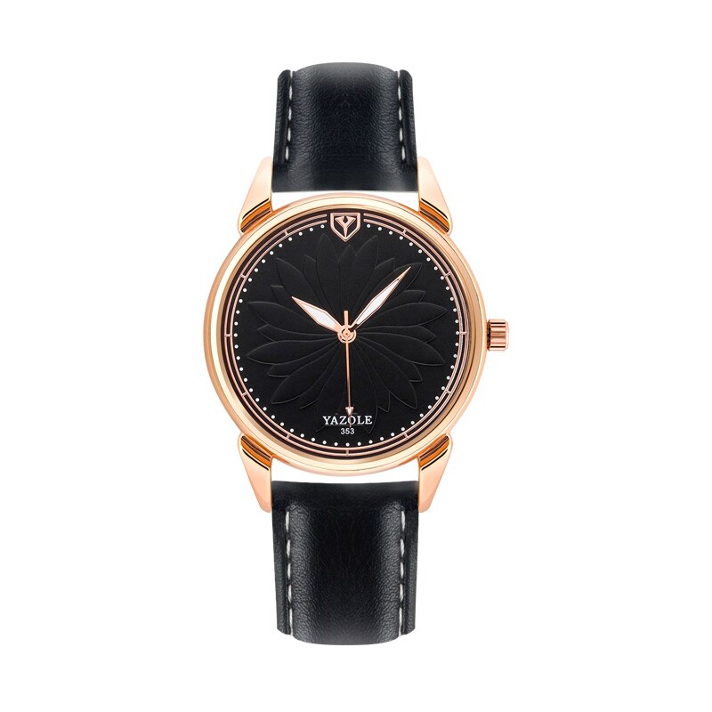 Relogio masculino yazole quartz horloge heren topmerk luxe roségouden herenhorloges sportklok heren polshorloge relojes: Goud