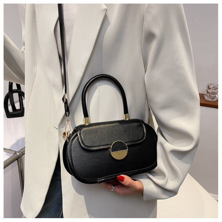Merk schoudertas voor dames stijlvolle crossbodytassen pu-leren handtassen mini dames pures dames messenger bag  b289