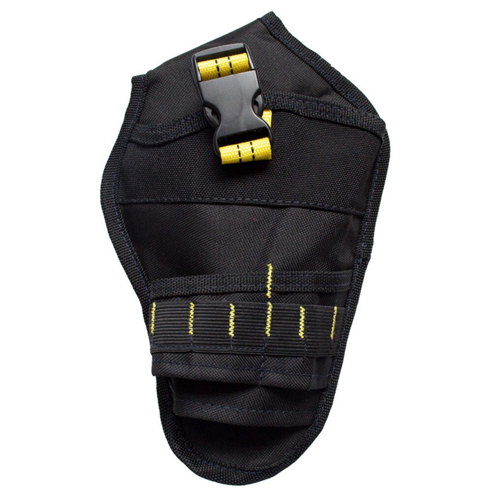 Bolsa de cintura y cinturón de brocas eléctricas, bolsa de almacenamiento de herramientas de electricista, funda de taladro de impacto, organizador de cintura de tela Oxford: CZ270