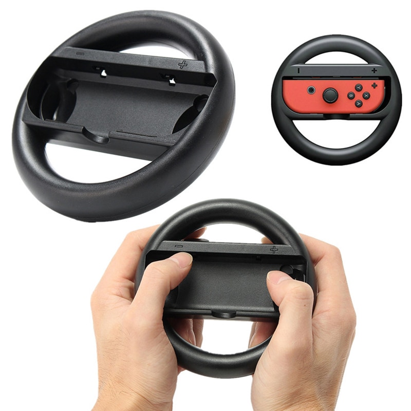 EastVita iplay 2 uds juego volante mango de juego empuñadura, soporte para Nintendo Switch Controller izquierdo derecho Joystick r12