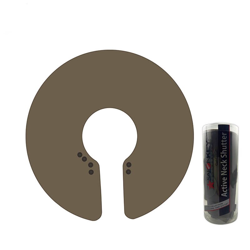 Stylist Snijden Kraag Siliconen Haar Verven Sjaal Waterdichte Hals Cape Wrap Cover Kapper Kappers Haarkleuring Accessoires kappers benodigdheden kappers cape kappers spullen kapmantel kapper kapers benodigheden mantel: Gray with magnetic