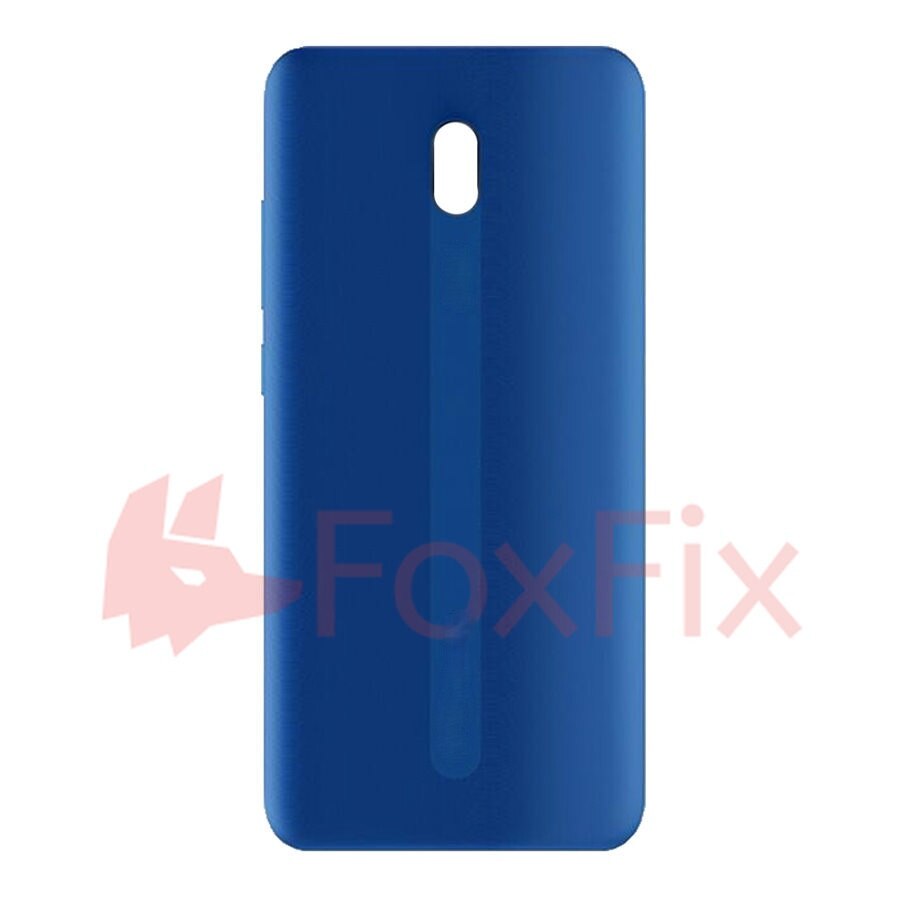 Custodia FoxFix per Xiaomi Redmi 8A coperchio batteria posteriore custodia posteriore custodia per Redmi 8A coperchio batteria sostituzione telefono cellulare: Blu