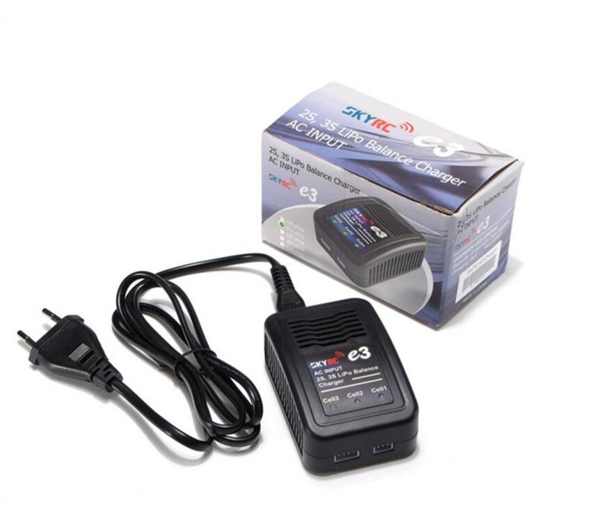 SKYRC E3 lading 1 S 2 S 3 S LiPo AKKU Batterij Balance Charger AC 110 V-240 V