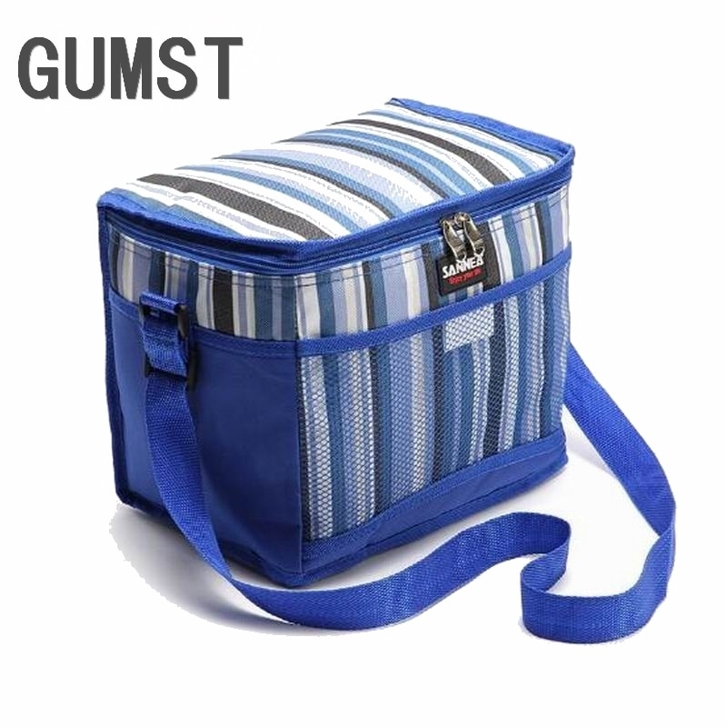GUMST 10.5L Picknick lunch tas geïsoleerde koeltas ijs zak lunch box koeltas