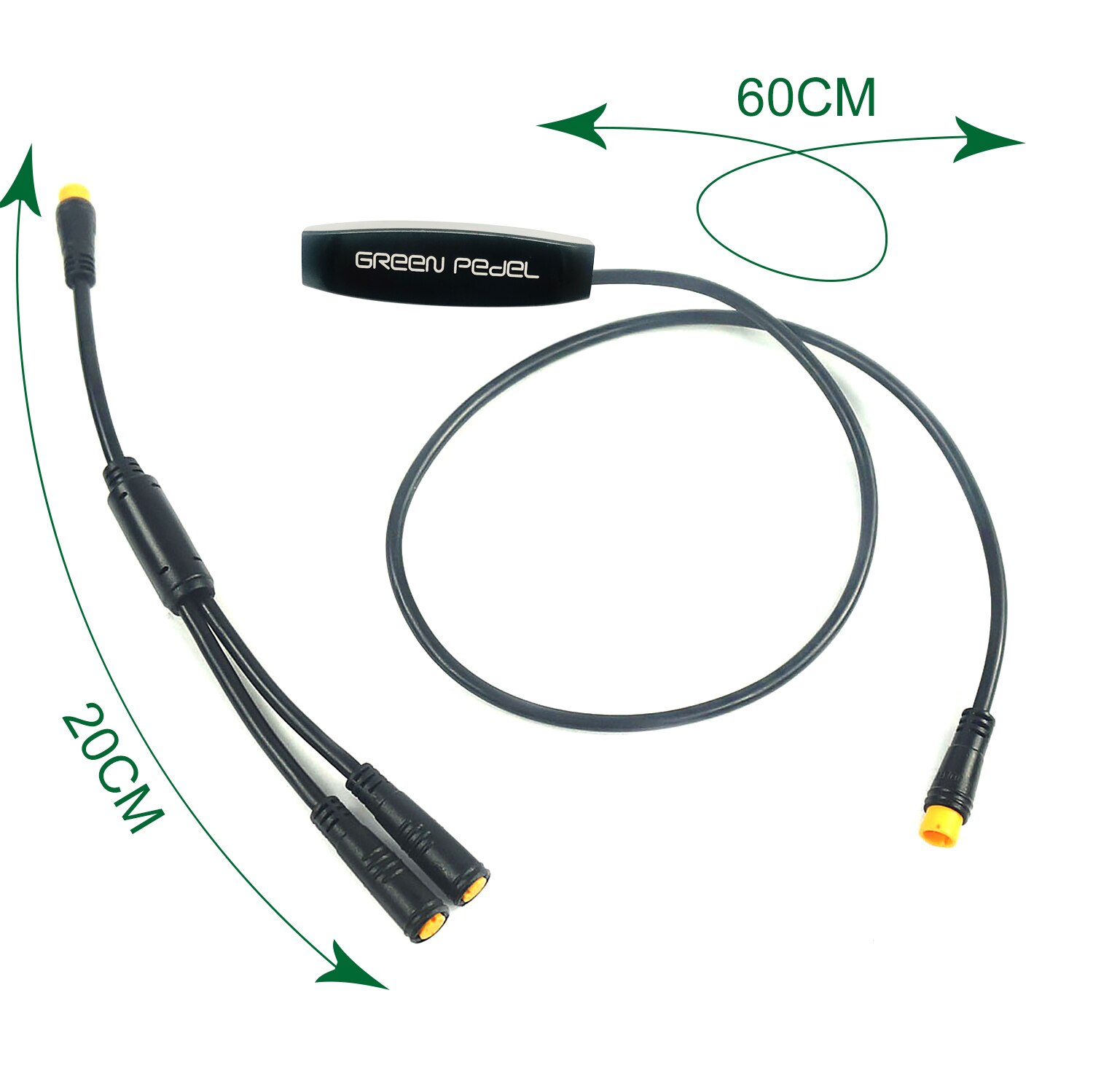 BAFANG Shift Sensor 1T2 Cable BBS01 BBS02 BBSHD Electric Bike Mid Drive Motor Kit Gear Sensor with 1 To 2 Cable