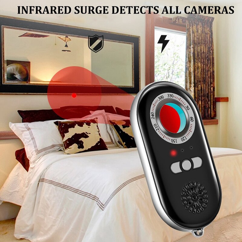 Infrarood Detector Camera Detecteren Veiligheid Apparaat Camera Finder Detector Anti-Spy Detector Anti Candid Gps Lens Rf Tracker