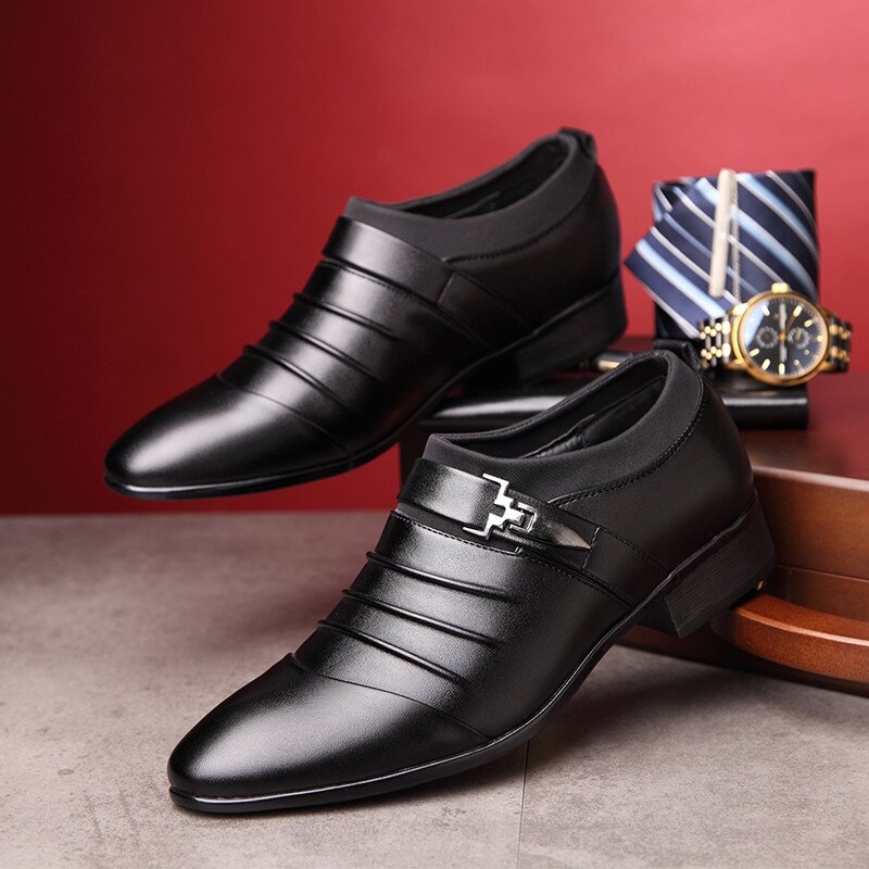 Kleid Schuhe Geschäft Angelegenheiten Oxford Hochzeit Schuhe spitze zehen abdeckung männer der schuhe PU Leder Herren Formale Schuhe 99781