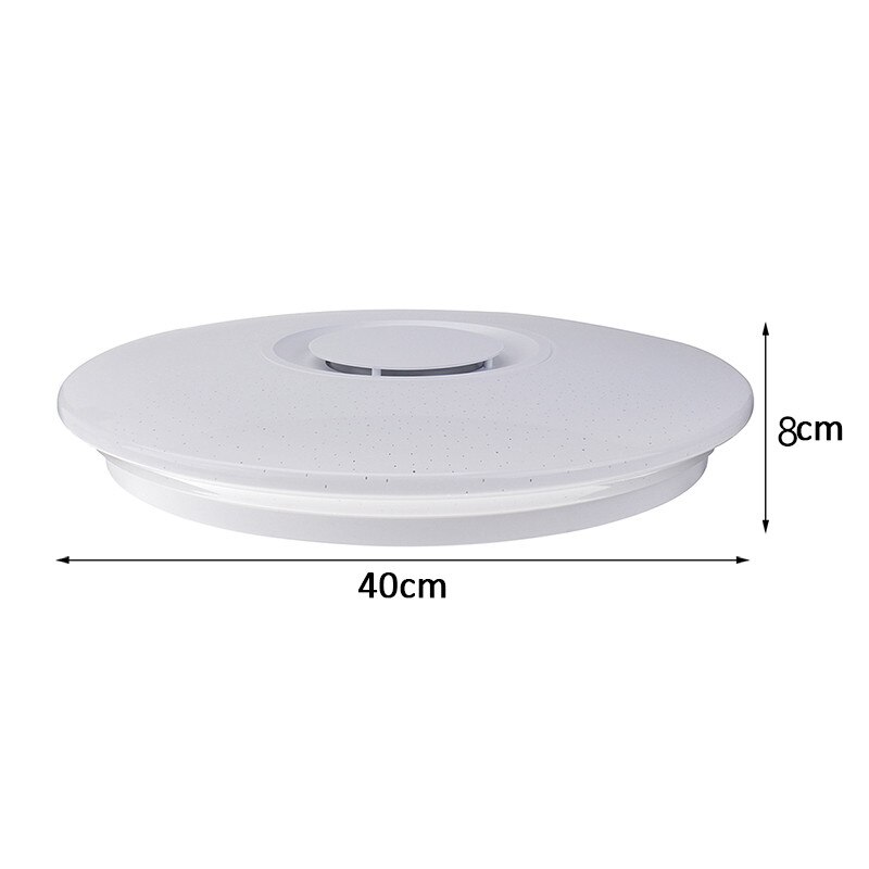 Smart LED APP + Remote Control Bluetooth Speaker With RGB Dimmable Ceiling Light Panel Lamp Loundspeaker Player For Kids Bedroom