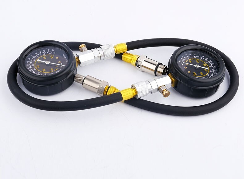 M10 M12 M14 M18 Automotive Tools Engine Cylinder Compression Tester Kit With Extension Bar Auto Engine Diagnostic