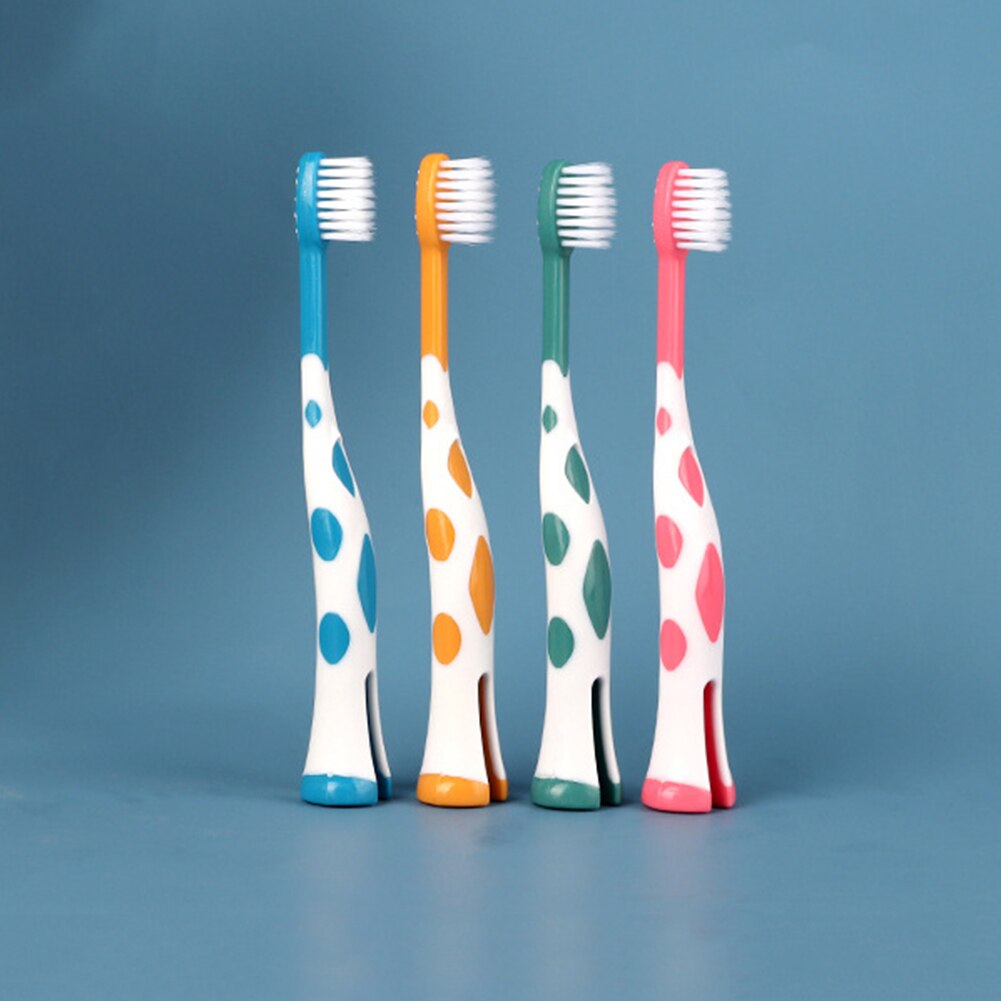 Escova de dentes densa conveniente das cerdas 4 pces multi-funcional prático durável ultra macio para a limpeza revestida da língua