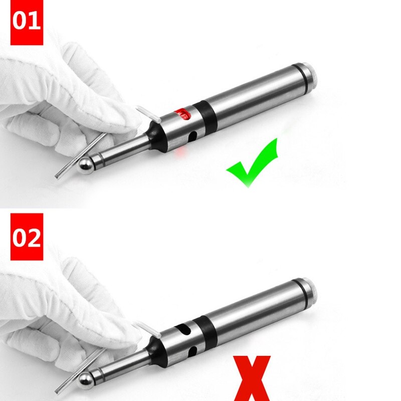 High Precision Optical Edge Finder Contact Point Sensor Photoelectric Alarms Sound Edge Finder With Optical