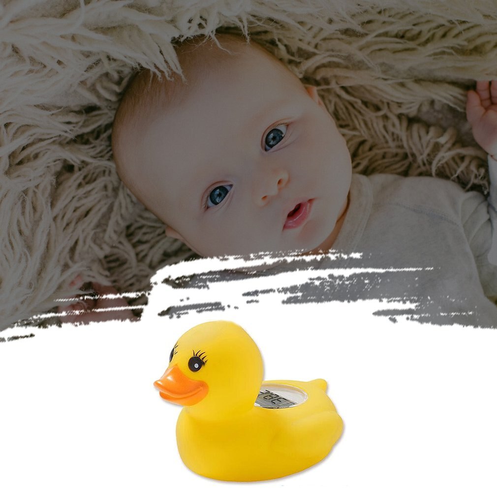 Baby Water Thermometer Plastic Temperature Measurement Toddler Shower Sensor Thermometer Floating Bathing Care 1 piece