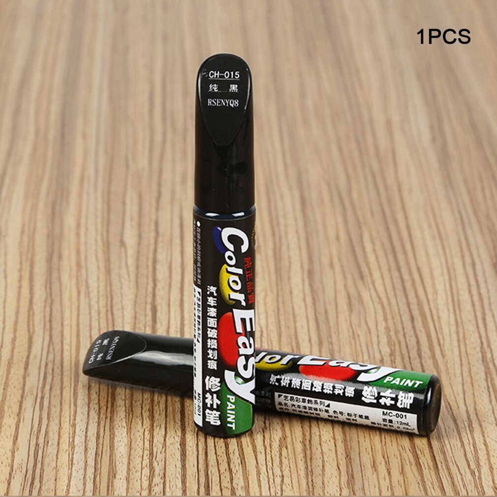 Car Touch Up Pen Set Car Paint Surface Repair Scratch Repair Paint White Gray Black Red Mixed Color Paint Pen