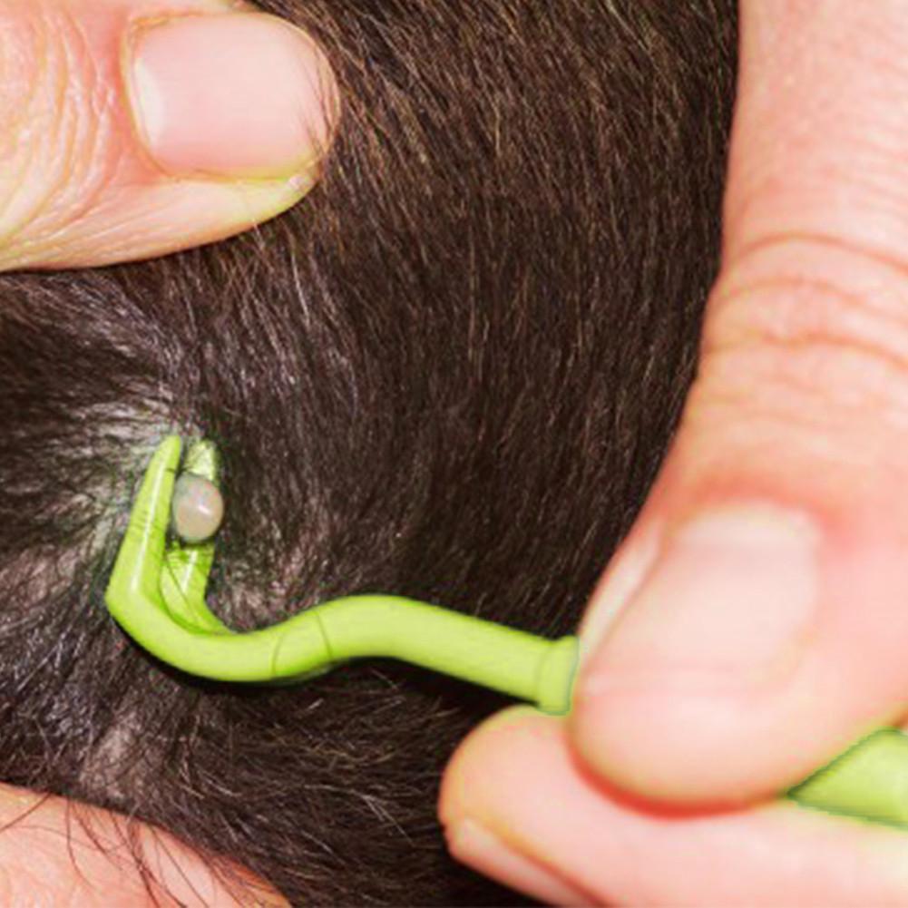 Herramienta para quitar pulgas de mascotas, 2 uds., gancho para rascar, Gato, suministros de aseo para perros, recogedor de garrapatas, herramienta de eliminación de pulgas, peine para mascotas