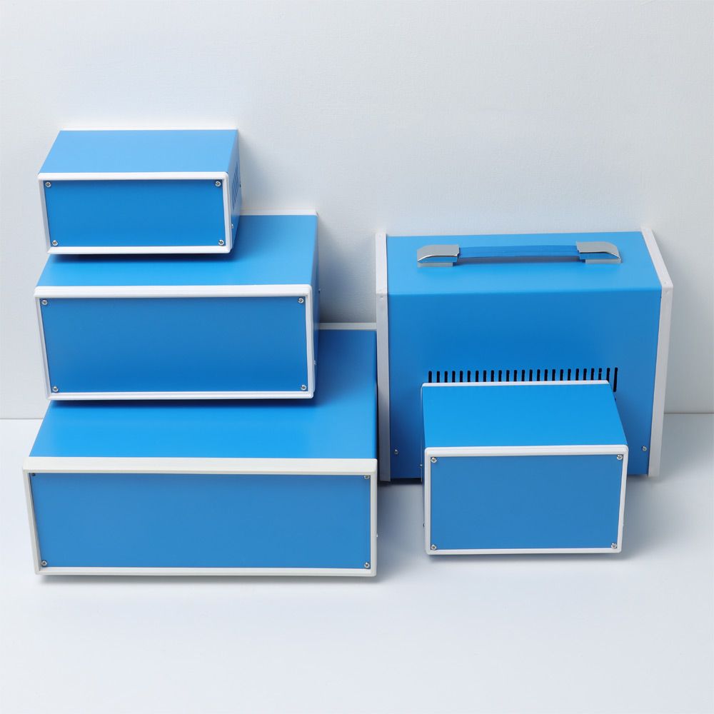 Buiten- en binnen-elektronische module, metalen instrumentbehuizing, elektronica-behuizing, aansluitdoos, projectbehuizing.