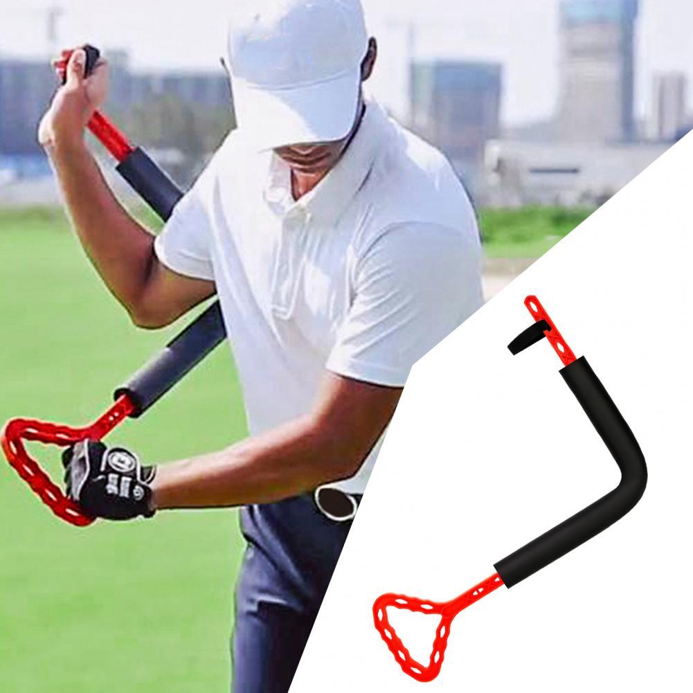 Synthetic Swing Trainer Durable Plane Motion Correct Golf Spinner Practice Corrector Golf Training Aids