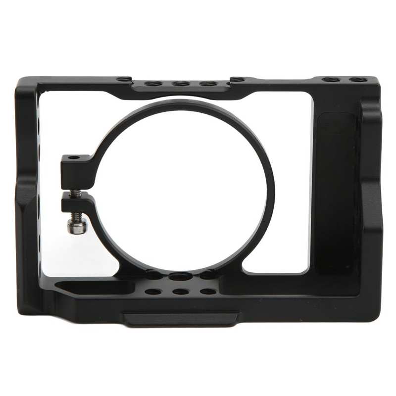 Aluminium Camera Cage Rig Beschermhoes Met 1/4in 3/8in Schroef Gaten Voor Sony RX100 M6 slr Camera Fotografie Accessoires