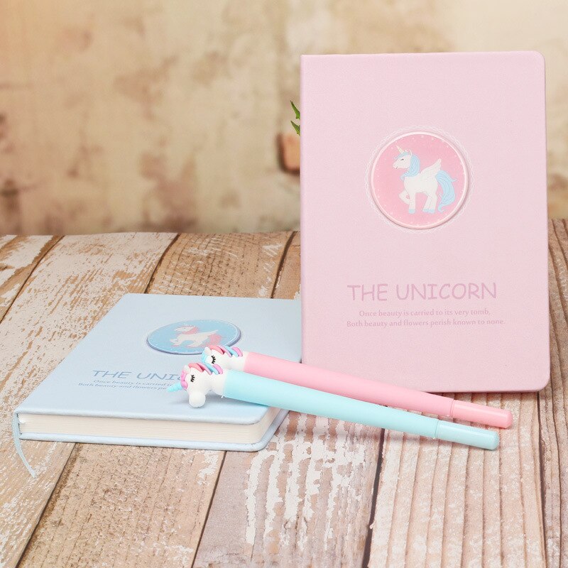 The Unicorn Notebook With Unicorn Pen Girls Pink Unicorn Diary Book Set
