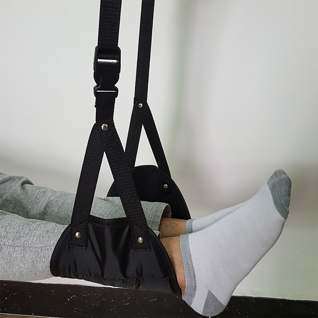 Comfy Hanger Reizen Vliegtuig Voetsteun Hangmat Gemaakt Met Premium Memory Foam Voet Rusten Hangmat Voor Kantoor Outdoor Reizen 8.30