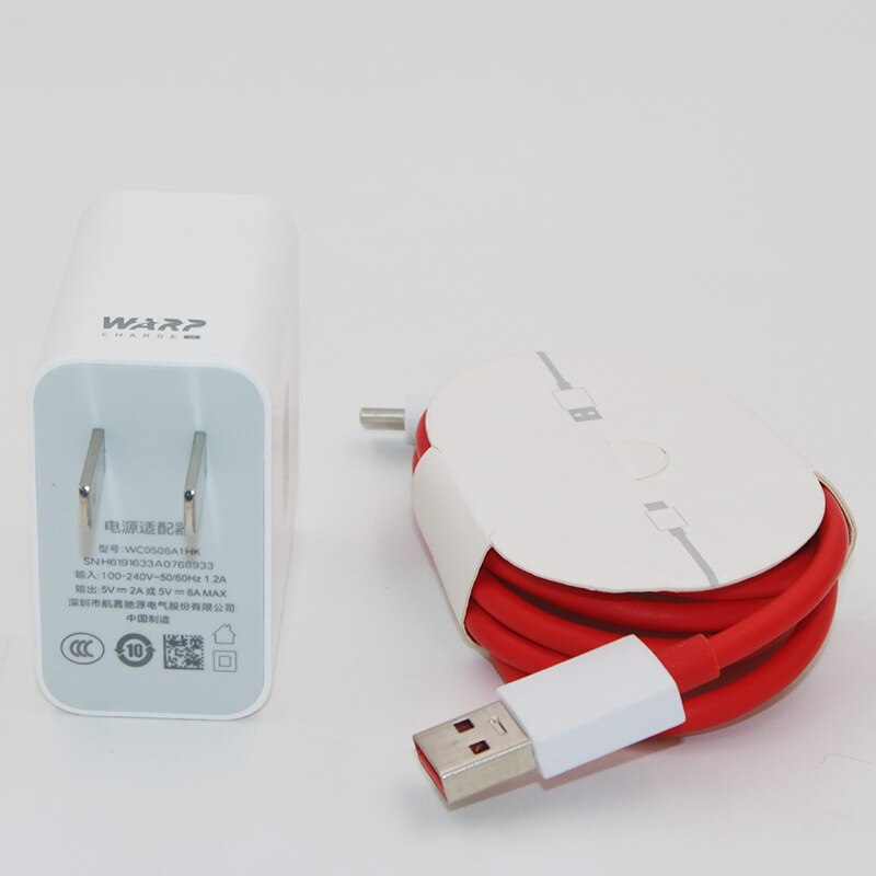 Oneplus 30W 5V6A Warp Lading Fast Charger Adapter Eu Plug 1M 6A Usb Type C Dash Kabel Voor een Plus 1 + 8 Pro Nord N10 N100 7 7T 6: US add Cable