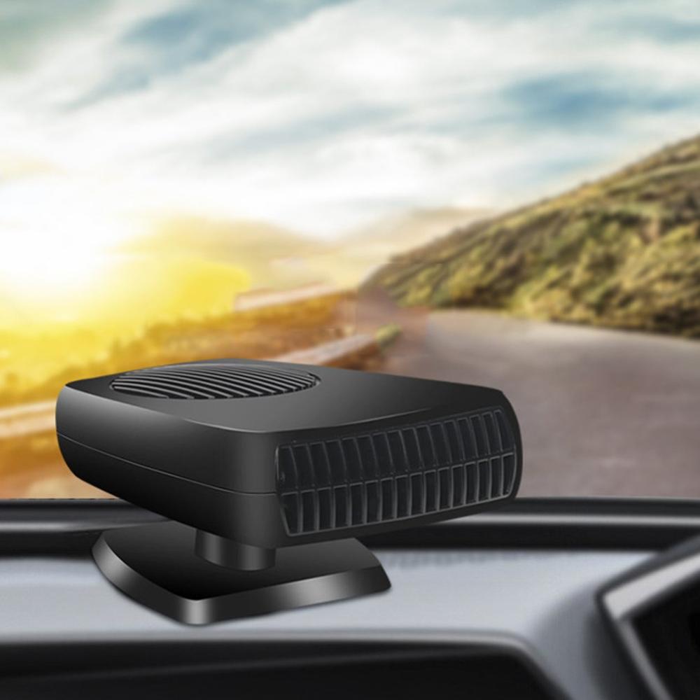 Universele Ijzer Compacte Auto Verwarming Automotive Elektrische Apparaten Defogging Fan Voorruit Voorruitverluchting