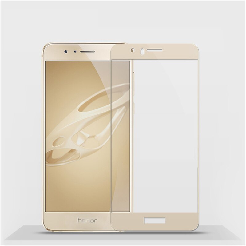 Protective glass on for huawei honor 8 lite light tempered glass screen protect cover honor 8 pro 8c 8x 8 x c safety glas honor8: gold / for honor 8 pro