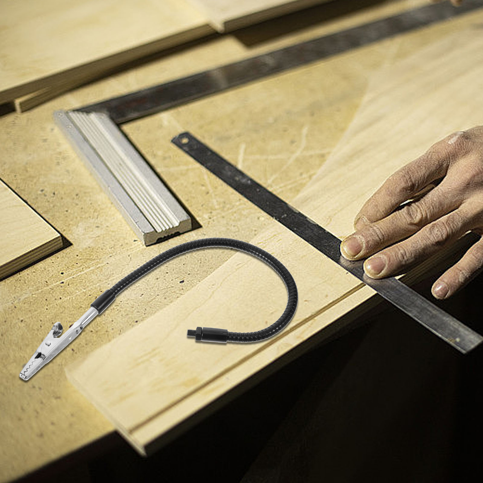 Soldering Clamp Magnetic Helping Hand Clamp Welding Adjustable Clamp Solder Fixture Welding Auxiliary Alligator Clips Clamp