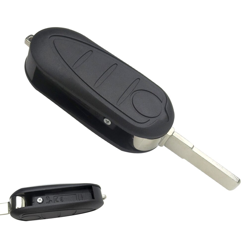 Okeytech 3 Knoppen Flip Vouwen Afstandsbediening Autosleutel Shell Voor Alfa Romeo Mito Giulietta159 Gta Vervangende Auto Sleutel Cover Ongesneden blade