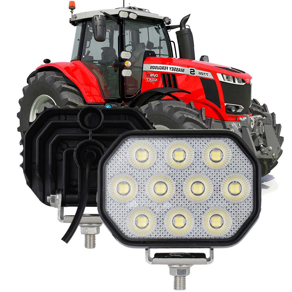 5 "LED Verlichting Flood 7500lm 50W voor Heftruck Front Light Truck Tractor Loader Koplamp Graafmachine Accessoires onderdelen