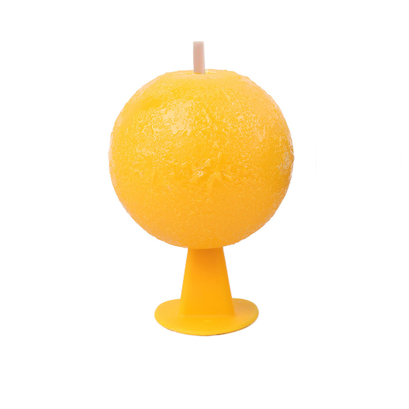 Fruit Fly Traps Flying Insects Trap Ball Fruit Flavor Trap Kitchen Home Sticky Trap For Indoor Outdoor Mosquito Collector: Light Grey