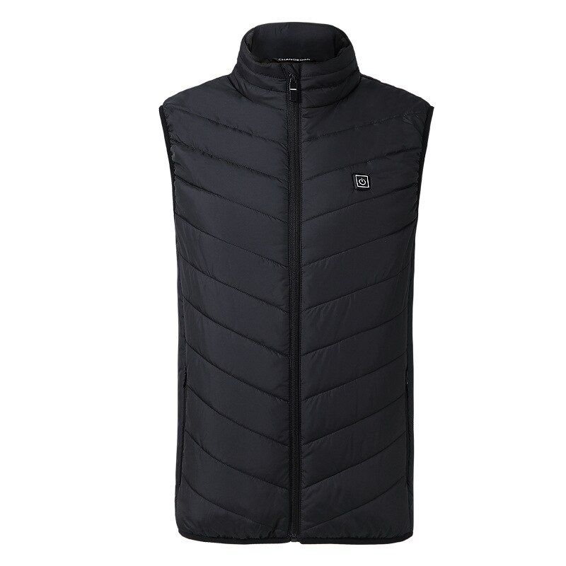 Winte Jacket Wasbare Usb Opladen Verwarming Warm Vest Controle Temperatuur Outdoor Camping Wandelen Golf Smart Verwarmde Vest