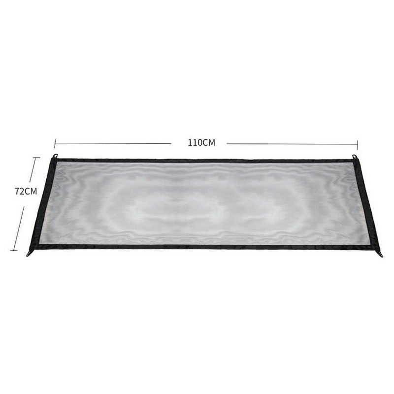 Magic Gate Portable Folding Safe Guard Install Anywhere Baby Safety Fence Pet Safety Enclosure Using In Car or Home Pet Barrier: 110x72cm