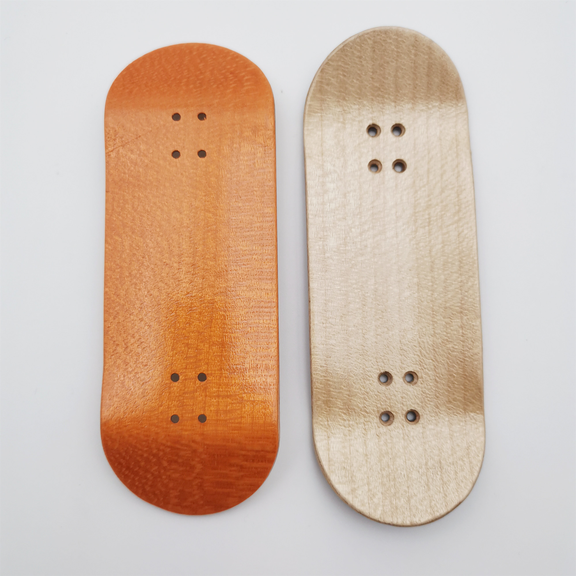 Pont de touche à faible Concave 97x34mm, planche d'érable canadien professionnelle faite à la main pour Skateboard à doigts: Rose