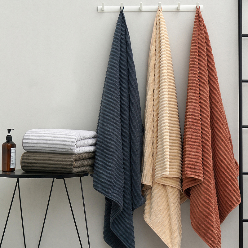 Coral Fleece Towel Bath Towel Quick and Easy to Dry Soft Absorbent Towels Bathroom Hotel Eco-Friendly Beach Towel For Home