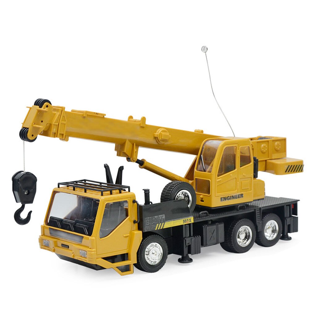 Remote Control Crane Model Engineering Vehicle Children's Toys Birthday And Christmas Good Remote Control