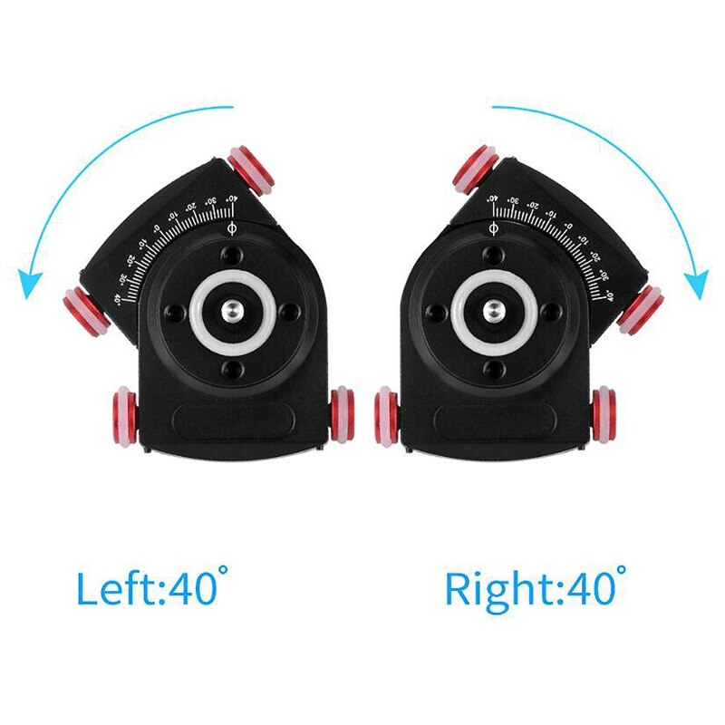 Tafelmodel mobiele rollende slider dolly auto skater video track rail voor speedlite dslr camera camcorder rig