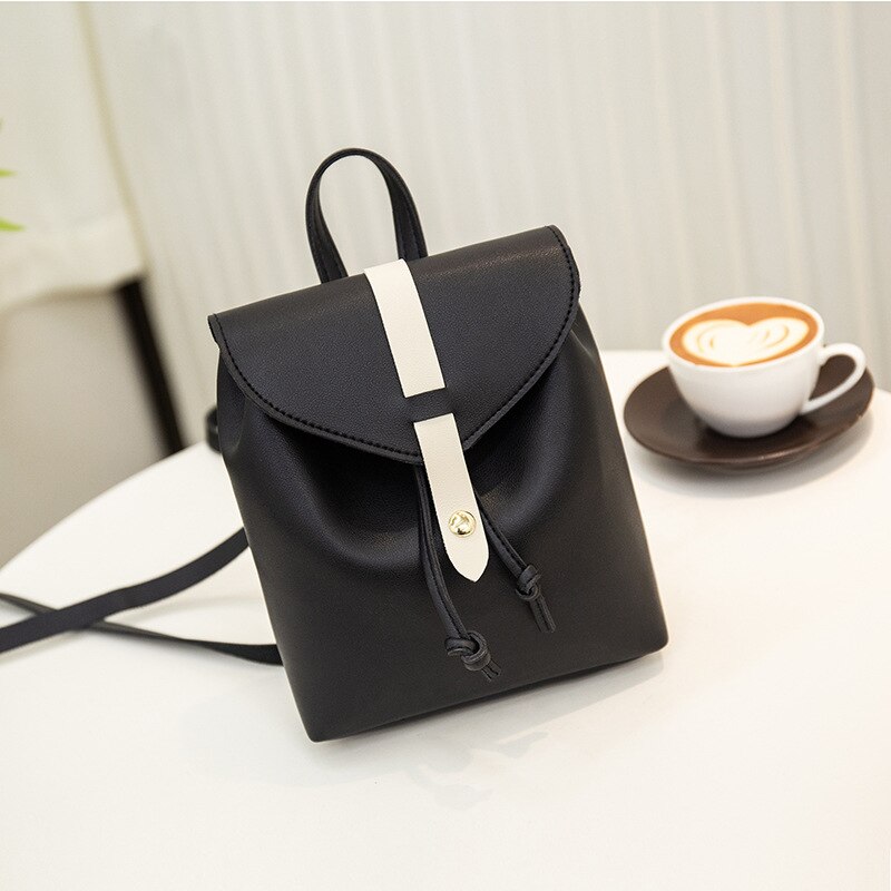 Dametaske mini rygsæk studerende lille rygsæk dame rygsæk