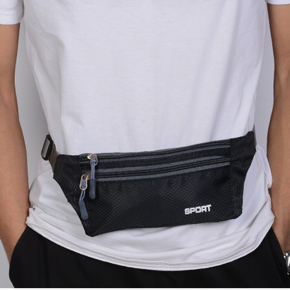 Mini Fanny Pack Voor Vrouwen Mannen Draagbare Handig Taille Verpakking Reizen Multifunctionele Waterdichte Telefoon Riem Tas