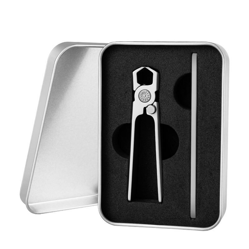 Wide Jaw Nail Clippers Stainless Steel Manicure Cutter Thick Hard Toenail Fingernail Scissors Trimmer Tools: 2pcs
