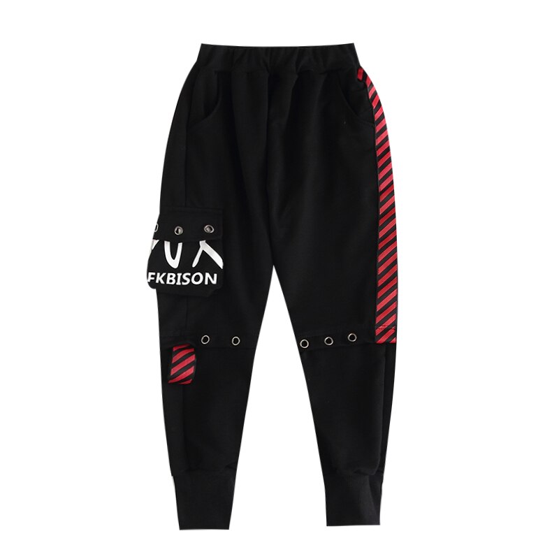 Ballroom Moderne Dans Kleding Hip Hop Dance Kostuums Voor Jongens Street Dance Show Slijtage Prestaties Rave Kleding DQS3631: pants / 120cm